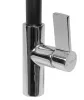 Смеситель д/кухни HB70501-7 черн.поворот. излив 1/2 "HAIBA"
