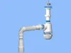 Сифон Ани Грот 1 1/2"х40, нерж. вып., с гт 40x40/50 (А0115)/439788