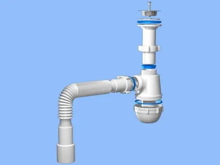 Сифон Ани Грот 1 1/2"х40, нерж. вып., с гт 40x40/50 (А0115)/439788