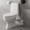 Унитаз-компакт W 101 кос.выпуск, ниж.подвод, сид. полипропилен (GESSO)