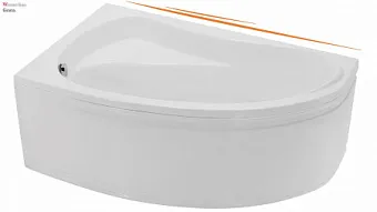 Экран ГРАЦИЯ/GRACIA 160Х100 "Wasser-Linie"