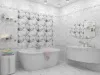 Керамогранит Бьянка Каррара 45х45 белый 2с (6246-0036) "LB"