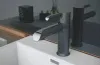 Смеситель для умывальника HB10805-7, черный 1/2 "HAIBA"
