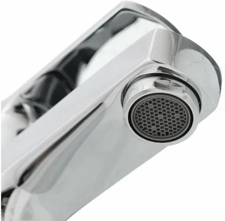 Смеситель для умывальника LM1506C+ монолитный хром ПЛЮС ГРЕЙС