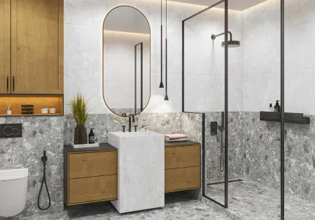 Керамогранит Стил Рок 60х60 сахарный эффект (GFU04ST70R) "Alma Ceramica" акция***